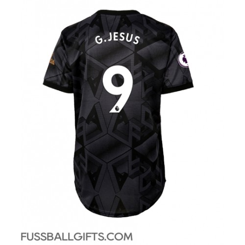 Arsenal Gabriel Jesus #9 Fußballbekleidung Auswärtstrikot Damen 2022-23 Kurzarm